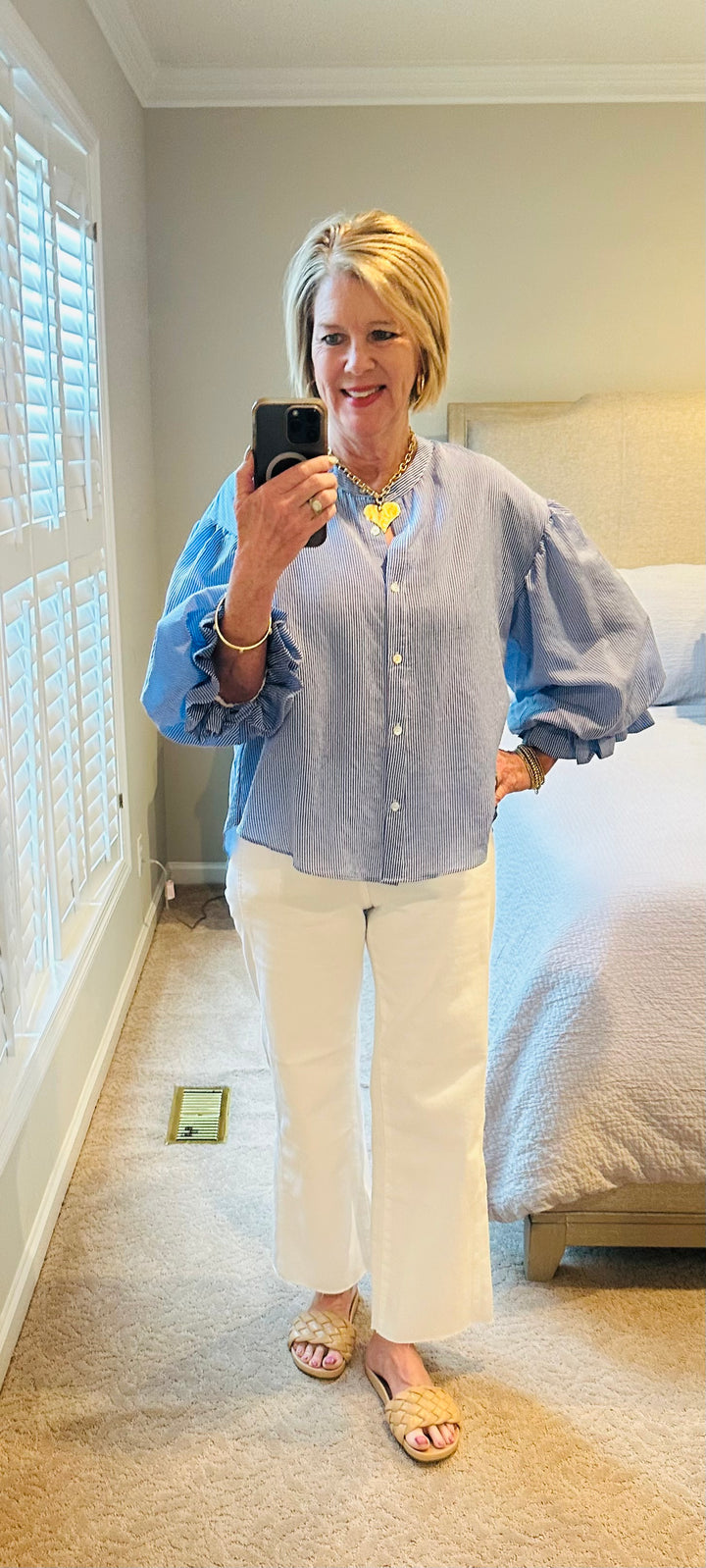 💙 Bluebell Breeze Blouse