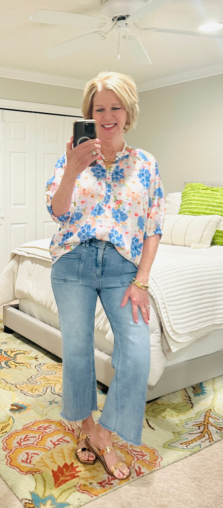 Peach Blossom Breeze Top