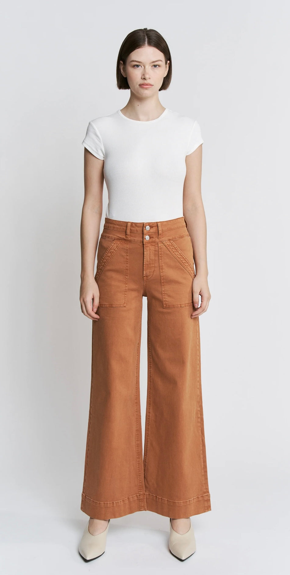 Cinnamon Cargo Wide Leg