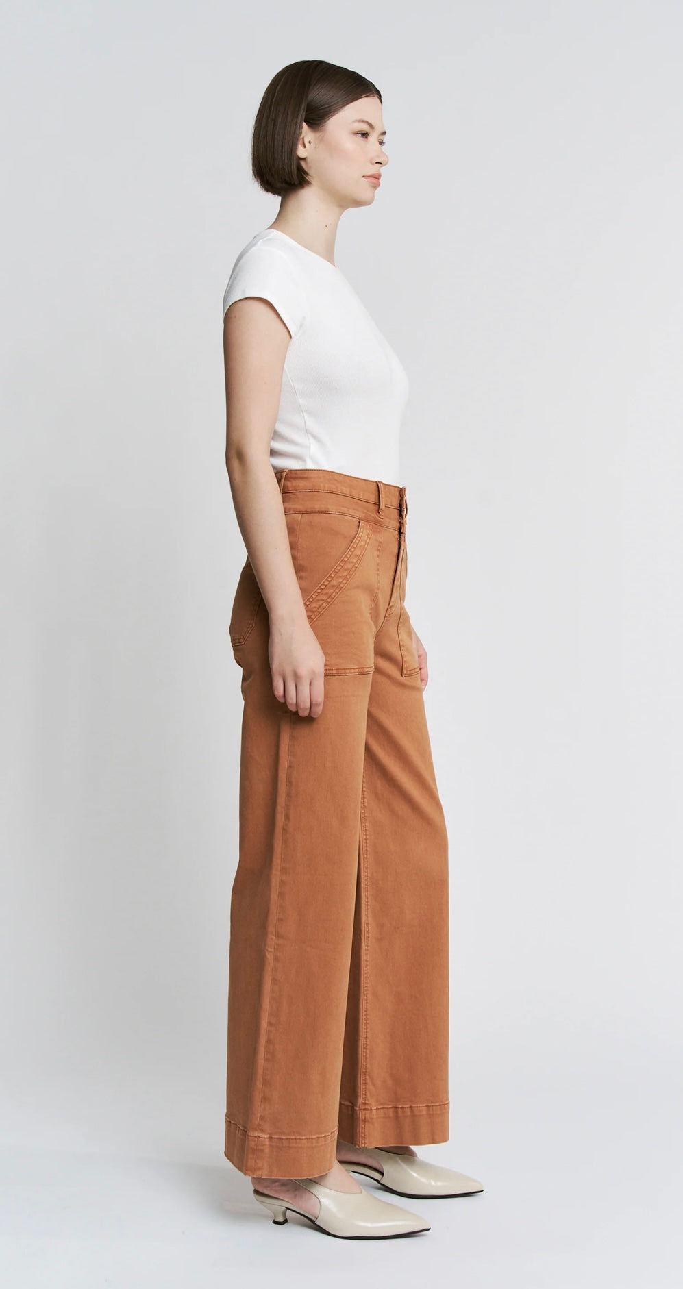 Cinnamon Cargo Wide Leg