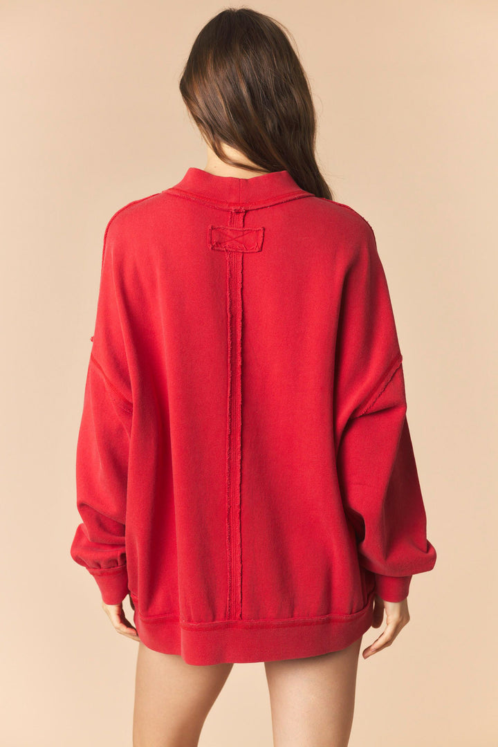 Touchdown Sweatshirt - Red