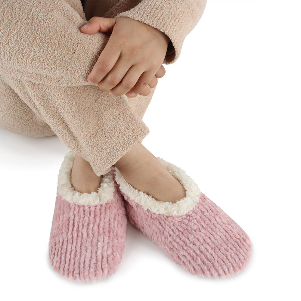 Womens Teddy Bear Fur Snoozies