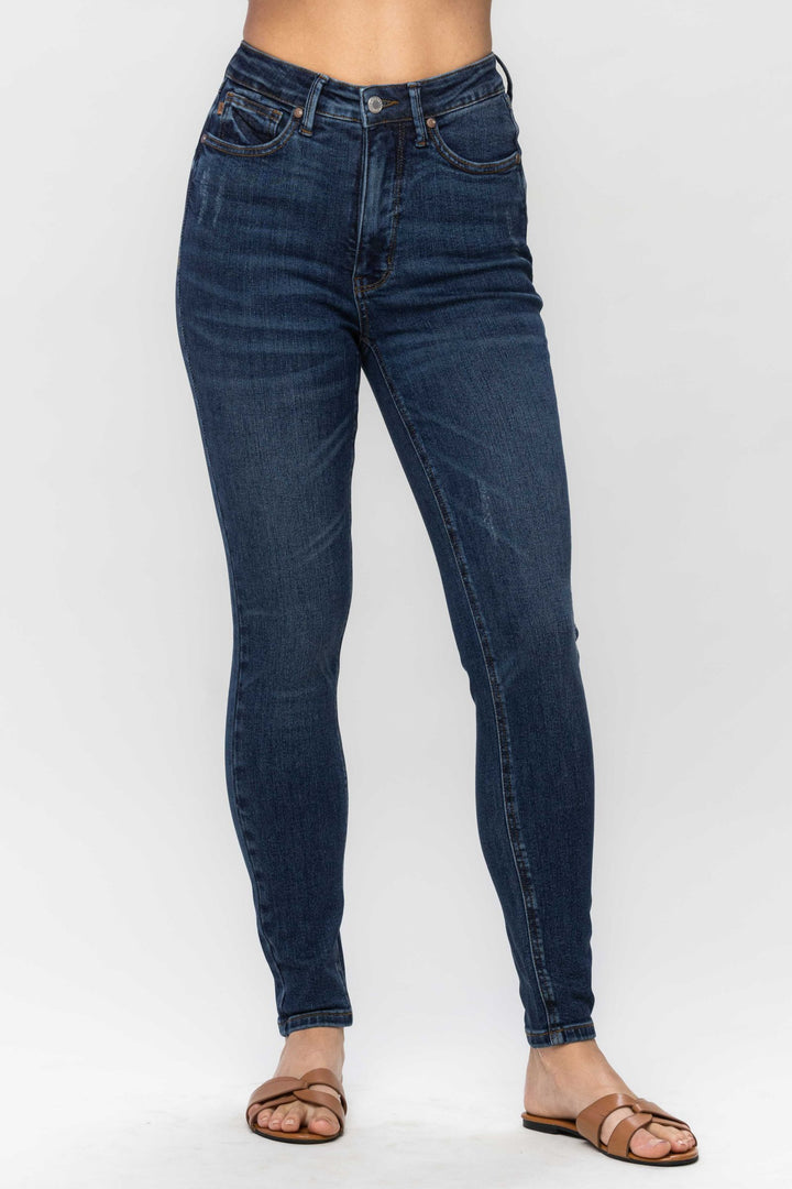 Judy Blue Tummy Control Skinny Jean - Plus Size