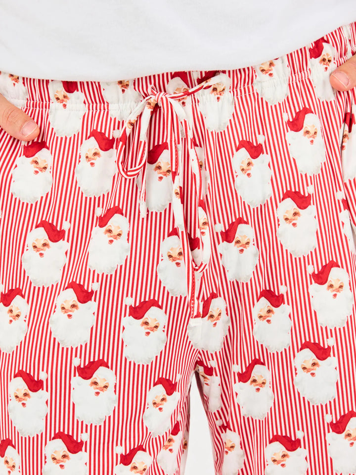 Men's Pajama Pants | Santa Baby Red