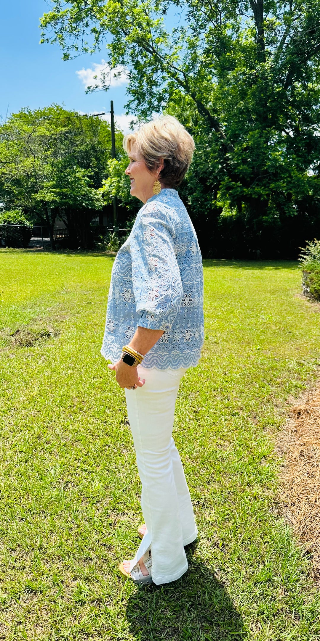 Scalloped Edge Top