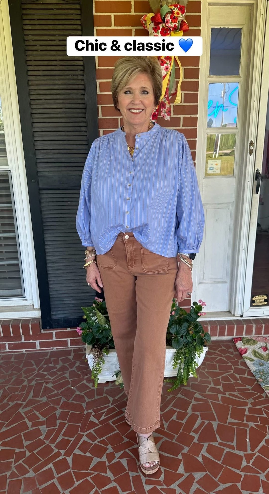 HIGH RISE CROPPED WIDE LEG WITH PATCH PKT