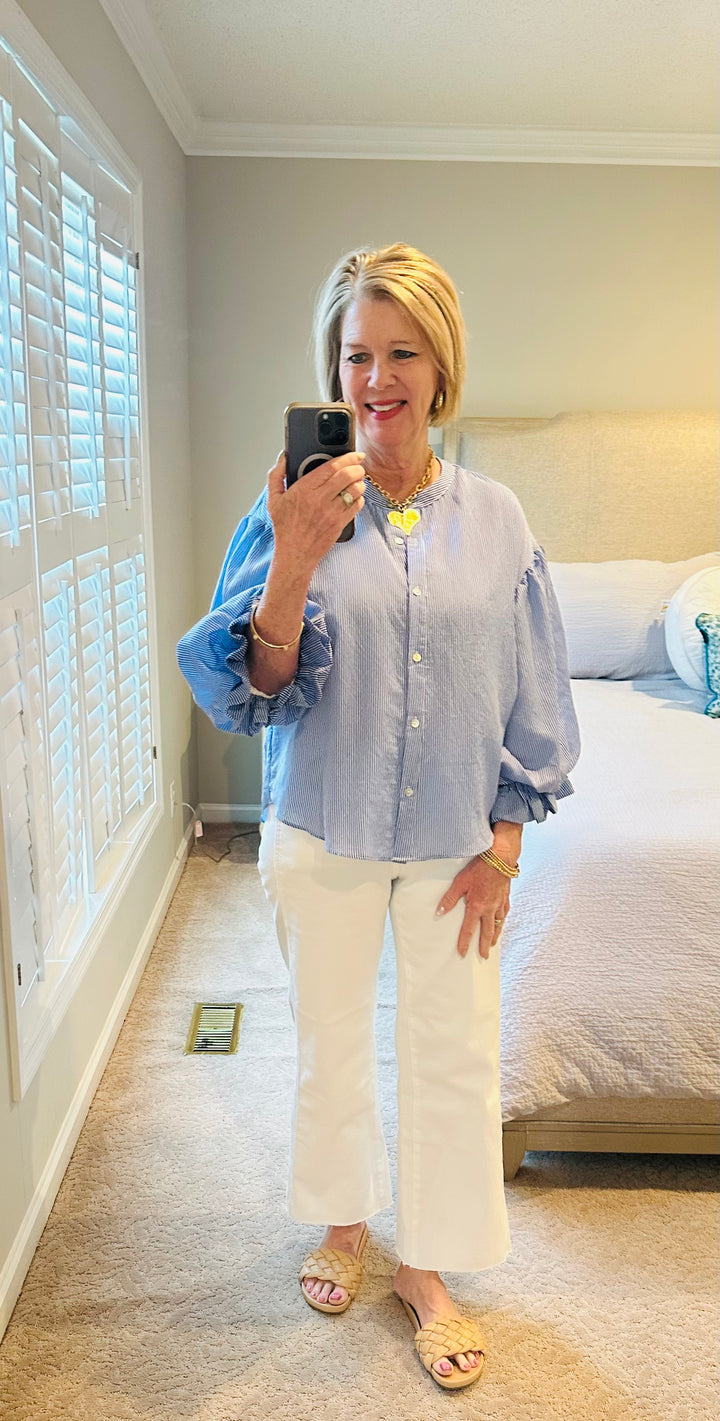 💙 Bluebell Breeze Blouse