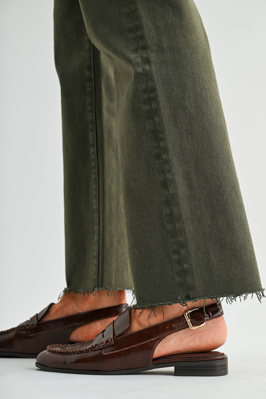 Olive You Forever Tummy-Tuck Jeans