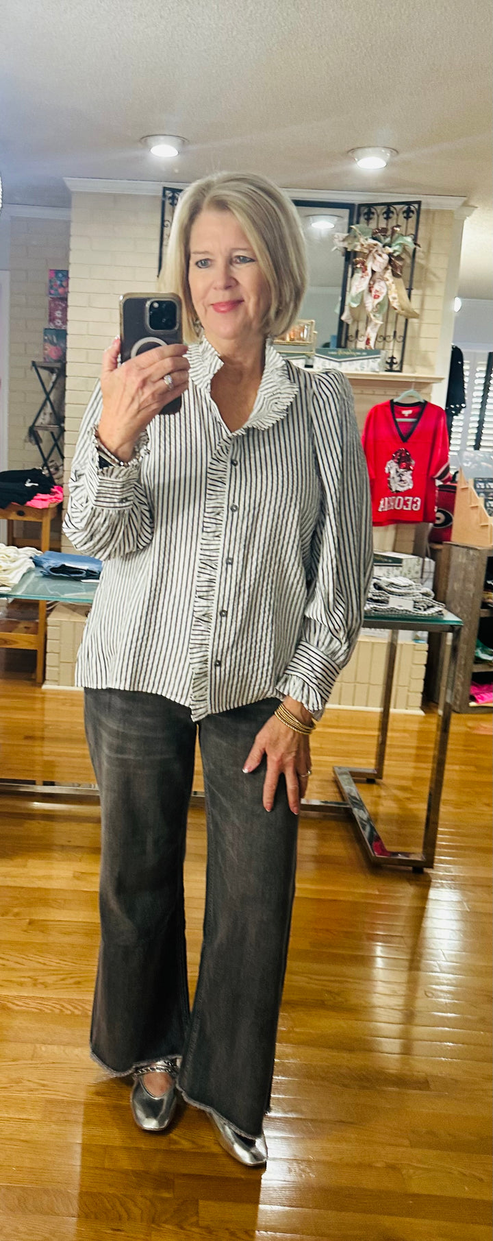 The Ruffled Lines Blouse
