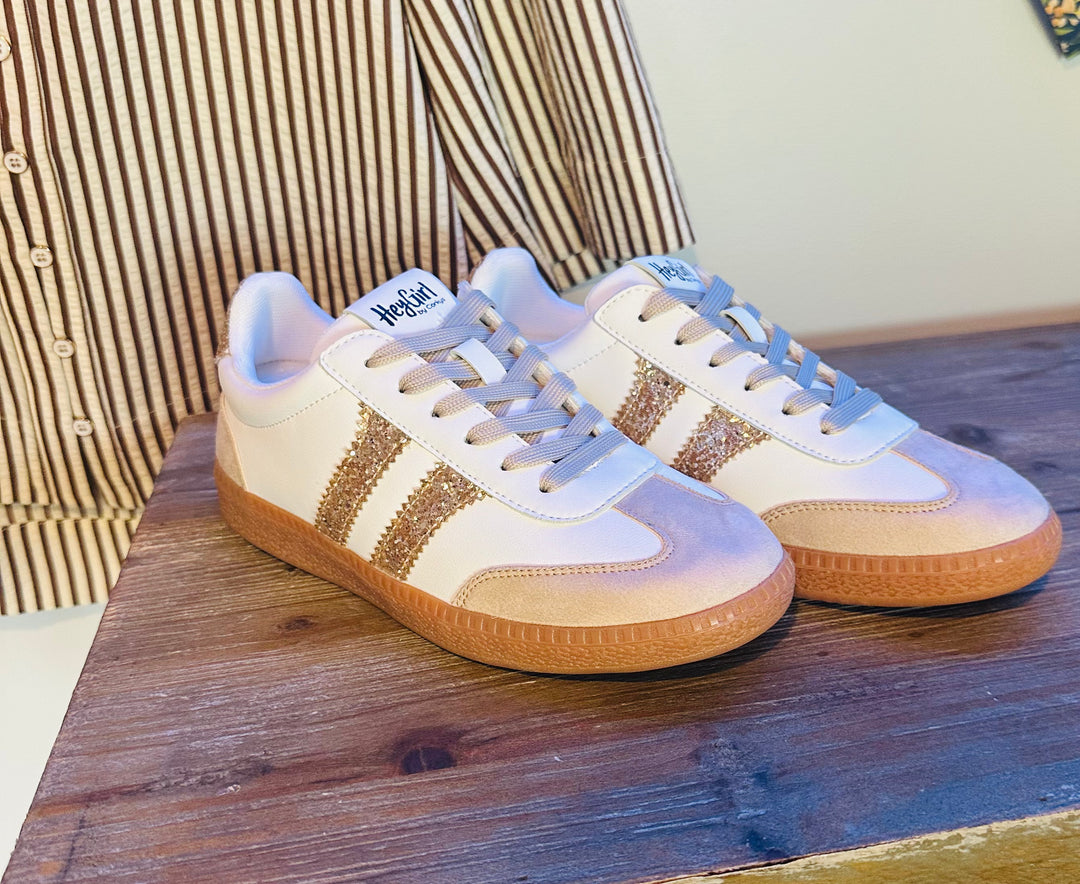 Heads Up - Gold Glitter