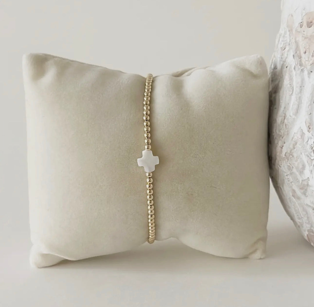 Tiff Cross Bracelet