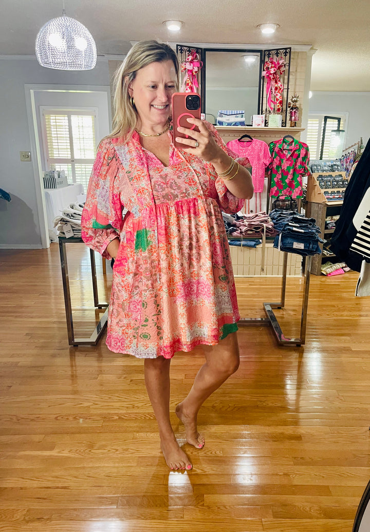 Palette of Spring Colors Dress