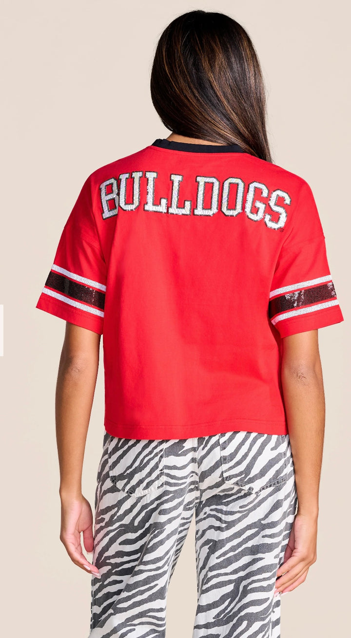 The Blitz Jersey Sequin Tee