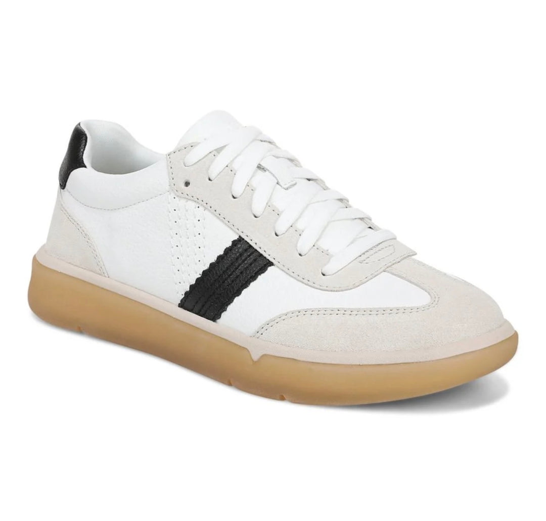 CITY WALK SNEAKER -WHITE BLACK LEATHER