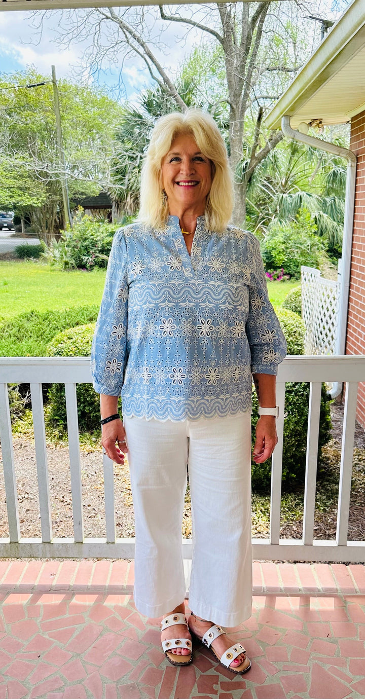 Scalloped Edge Top