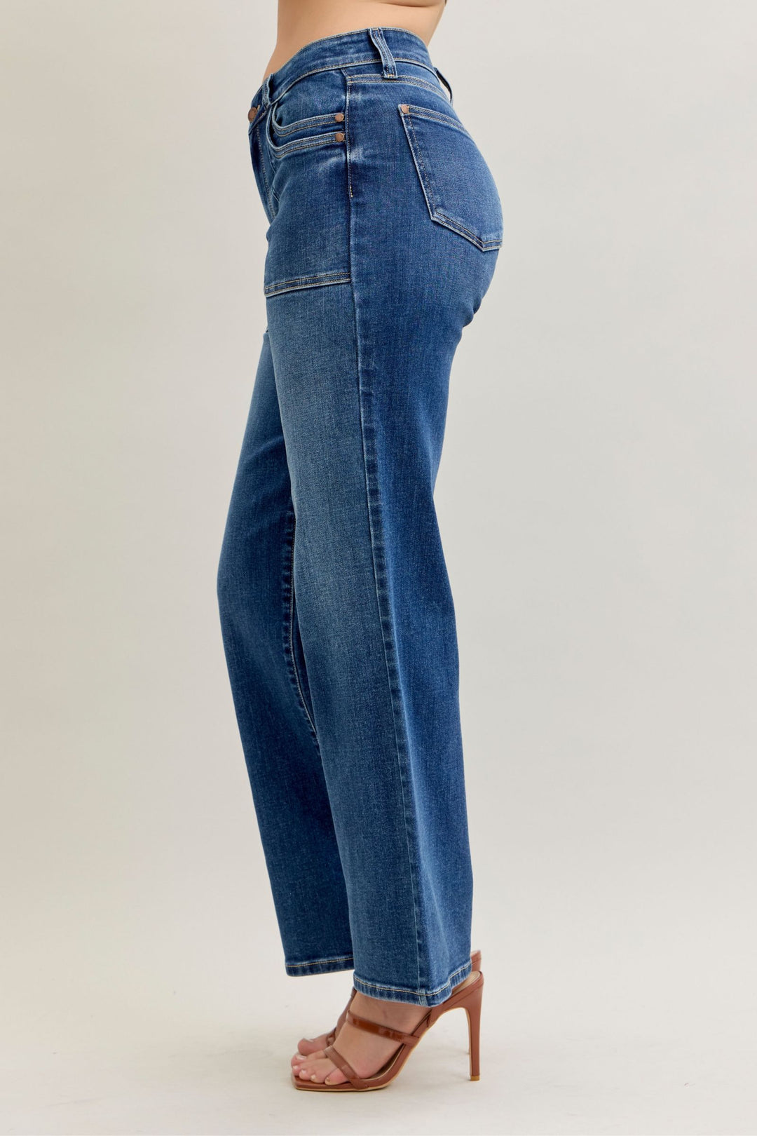 Judy Blue MidRise 90’s Double Pocket
