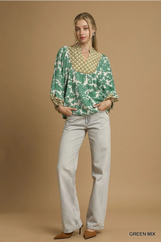 Meadow Mosaic Blouse