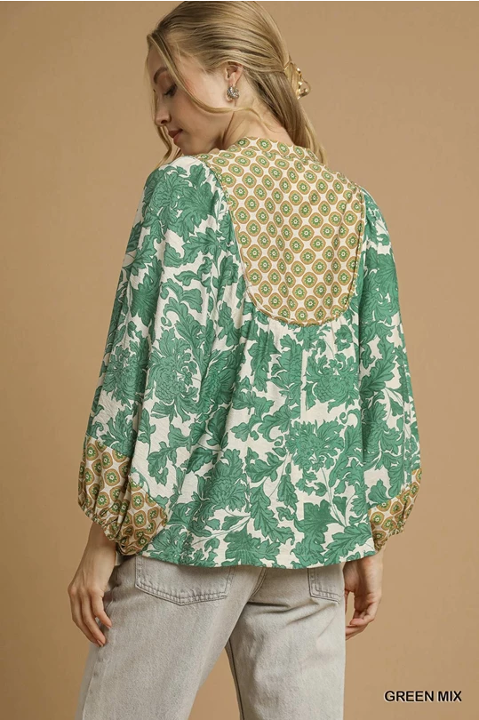 Meadow Mosaic Blouse