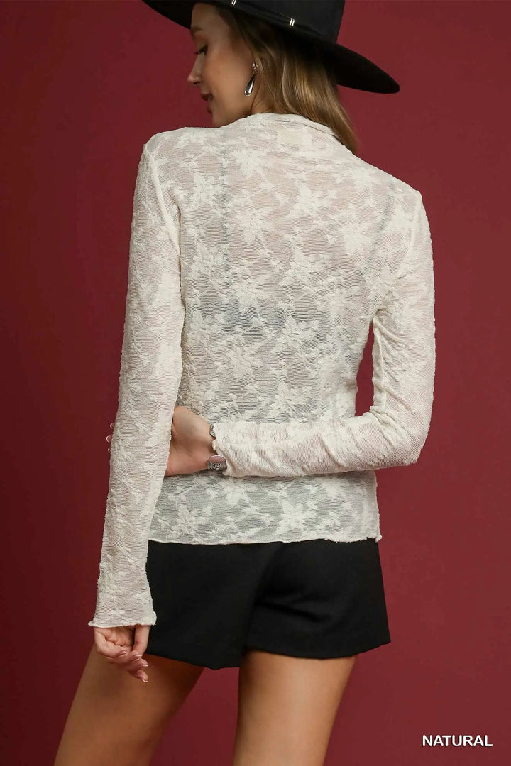 Whisper Lace Top