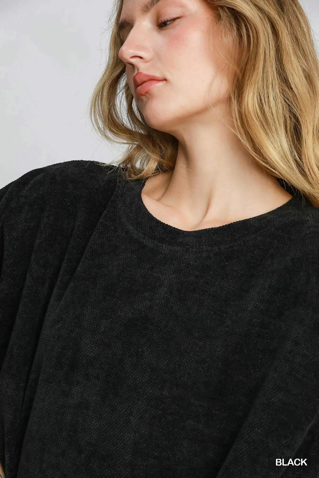 Midnight Cloud Chenille Top