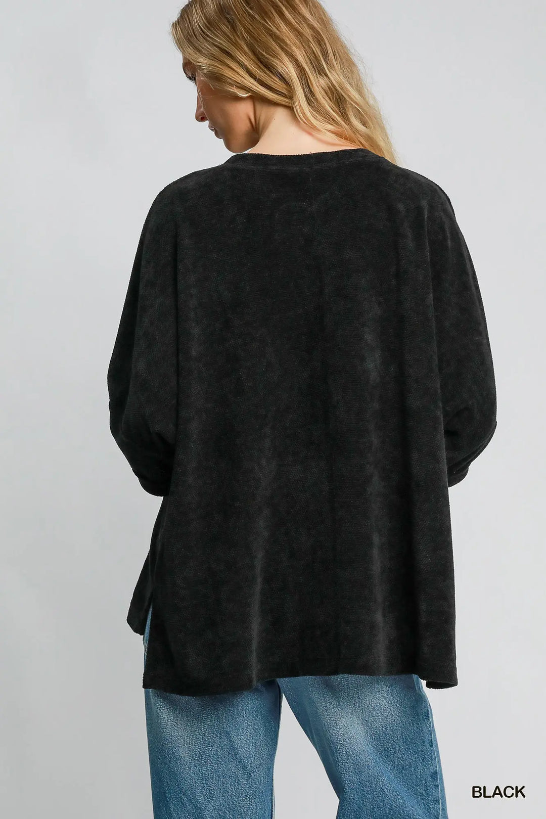 Midnight Cloud Chenille Top