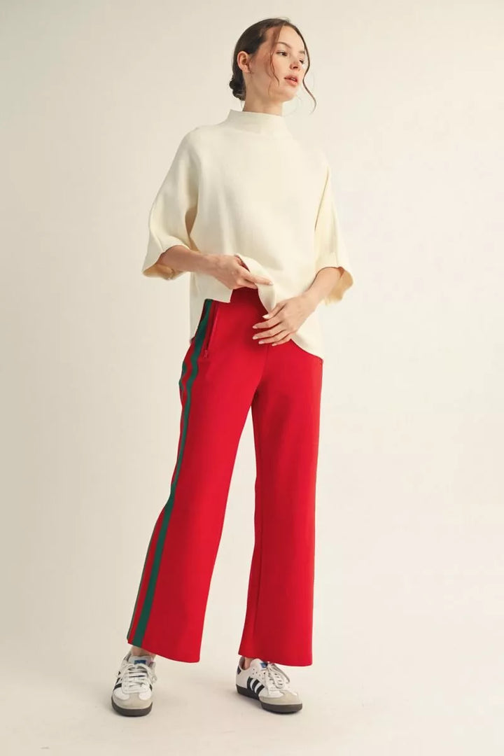 Soft Statement Knit Top- Ivory