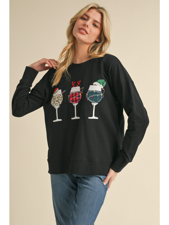 Christmas Wine Top