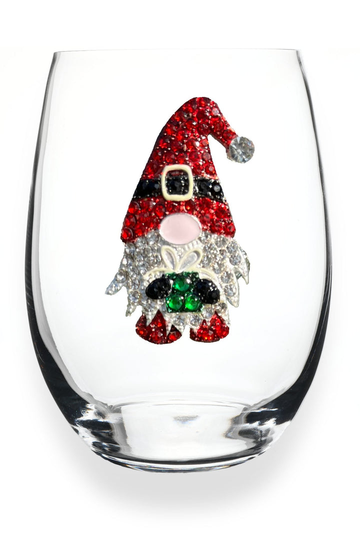 Gnome Jeweled Glassware