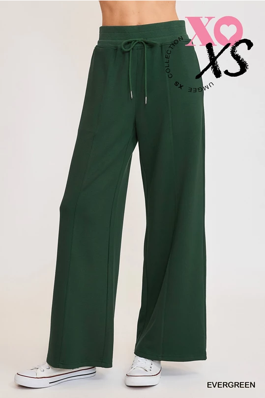 Luxeknit Pull- On Sweatpants-green