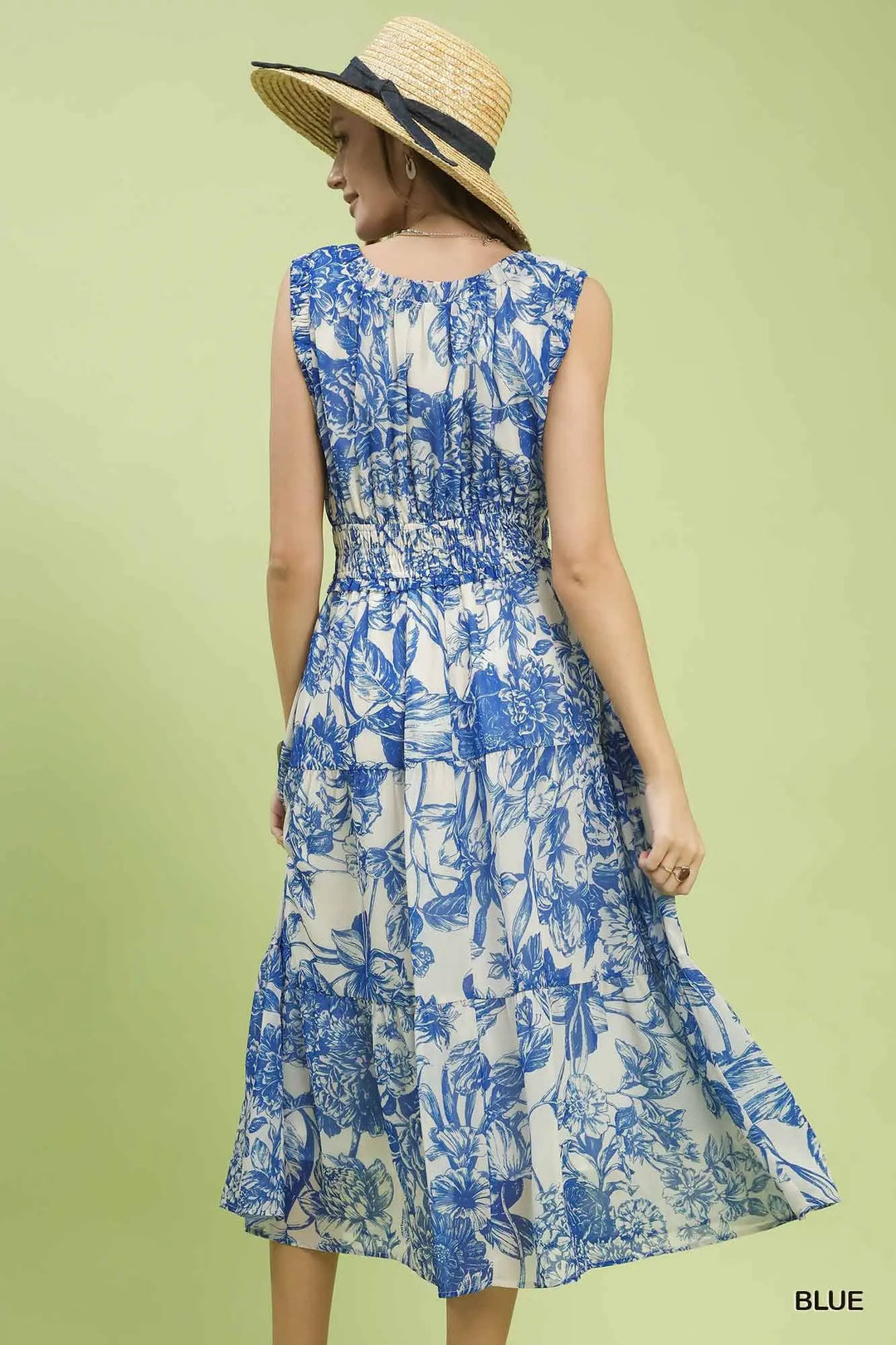 Blue Willow Garden Dress
