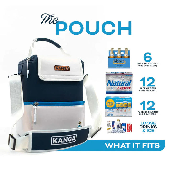 Kanga Cooler Pouch 6/12 Pack-Malibu