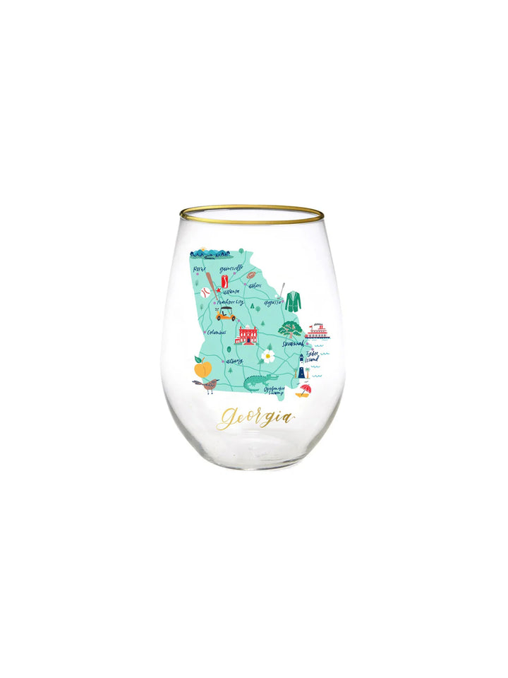 Georgia Wine Glass