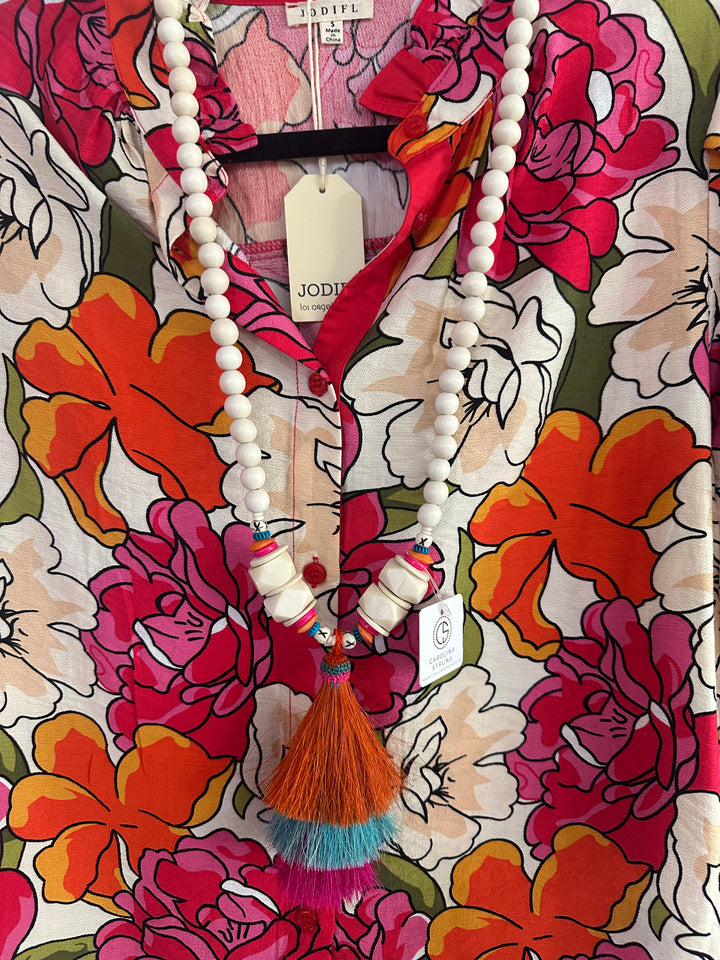 Tassel Necklace by Carolina Strung