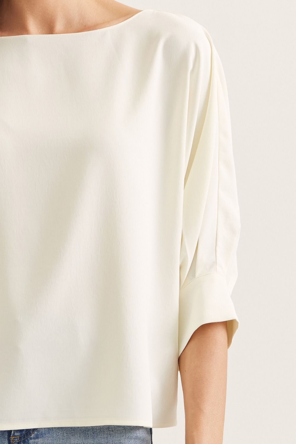 Timeless Bateau Top- Ivory