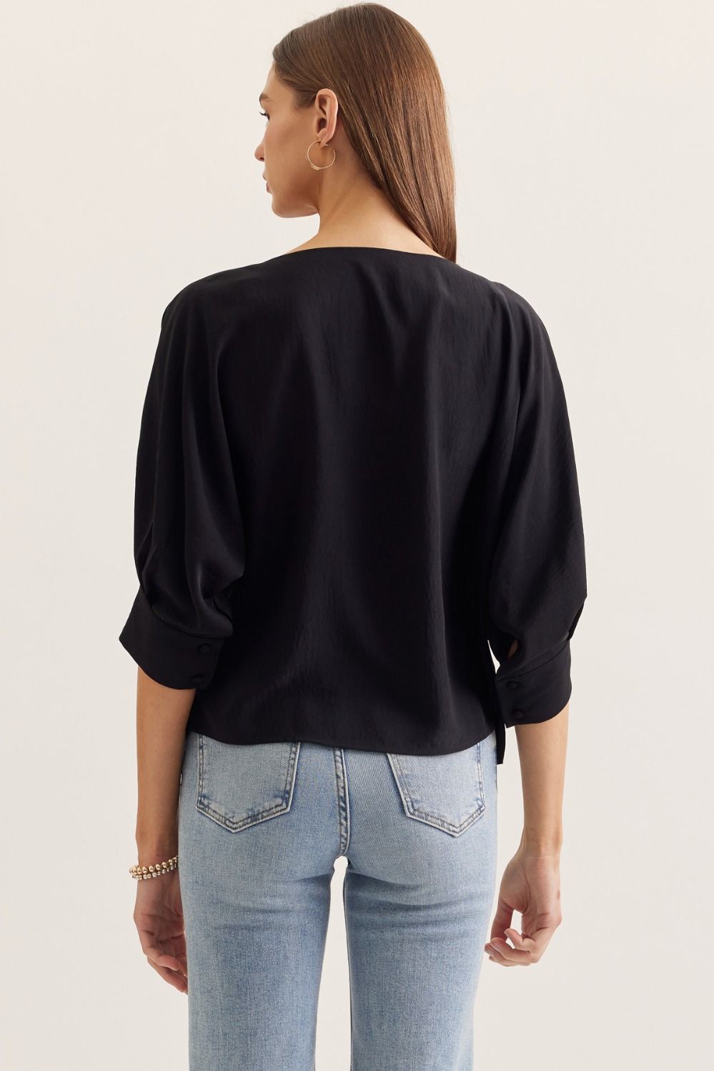 Timeless Bateau Top- Black