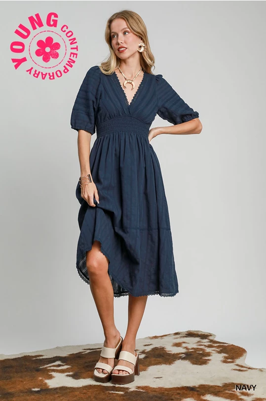 Navy in Perfection Dress