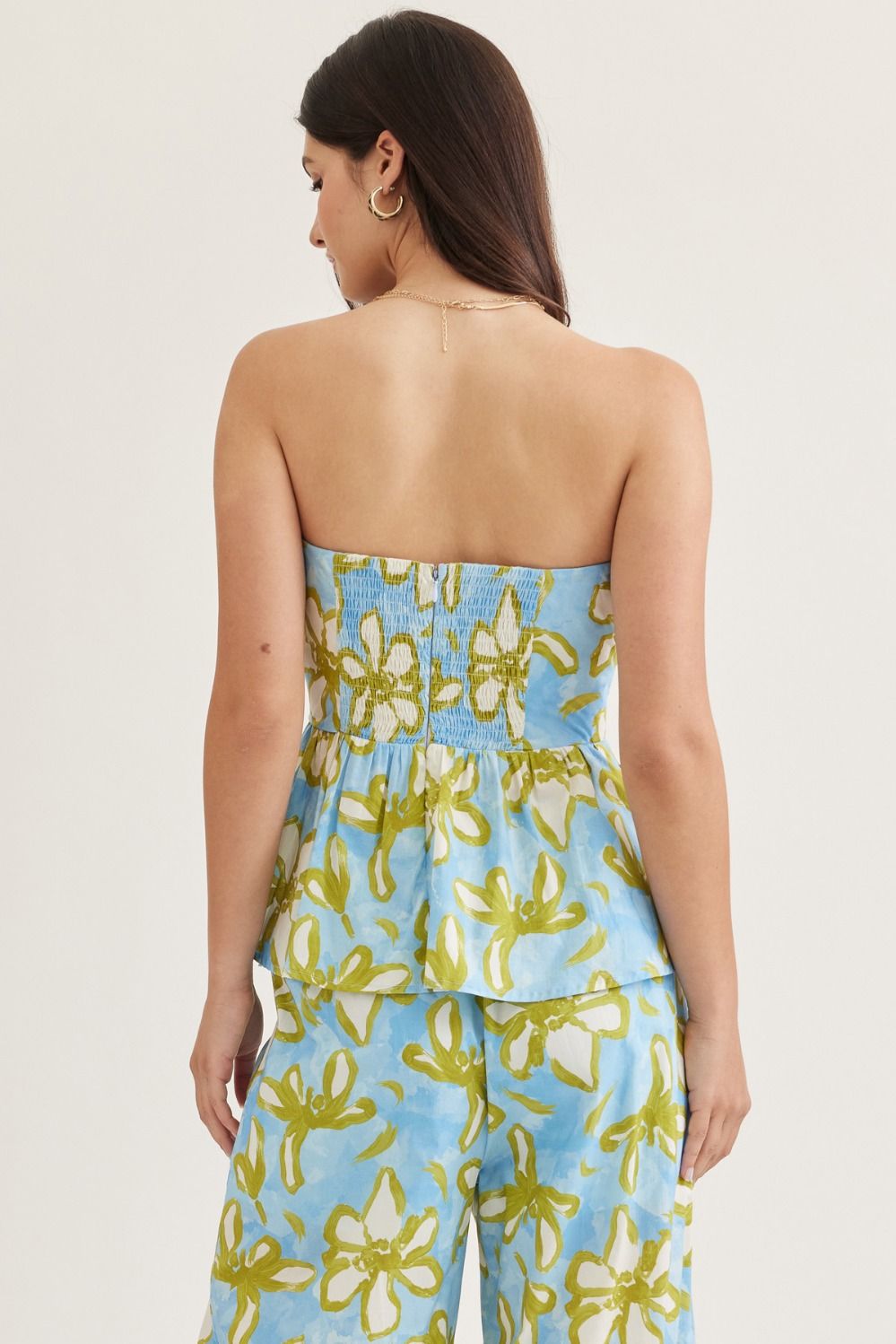 Palm Coast Floral Pant Set