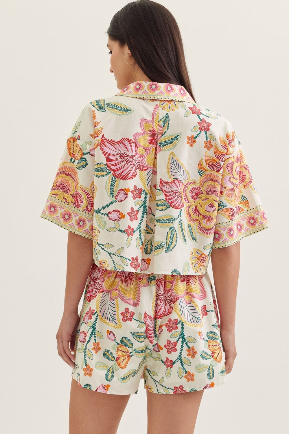Coastal Garden Wrap Set - Pink