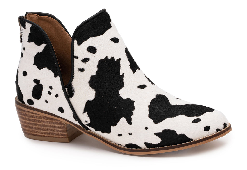 Patsy - Black Cow Boot