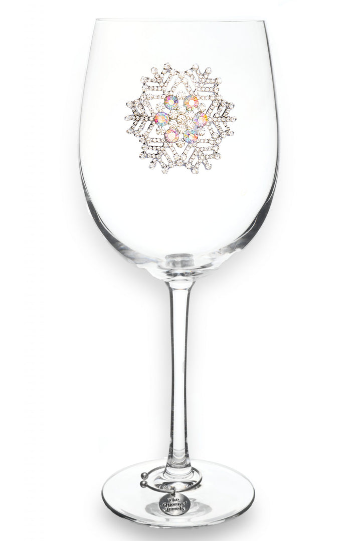 Snowflake Jeweled Glassware