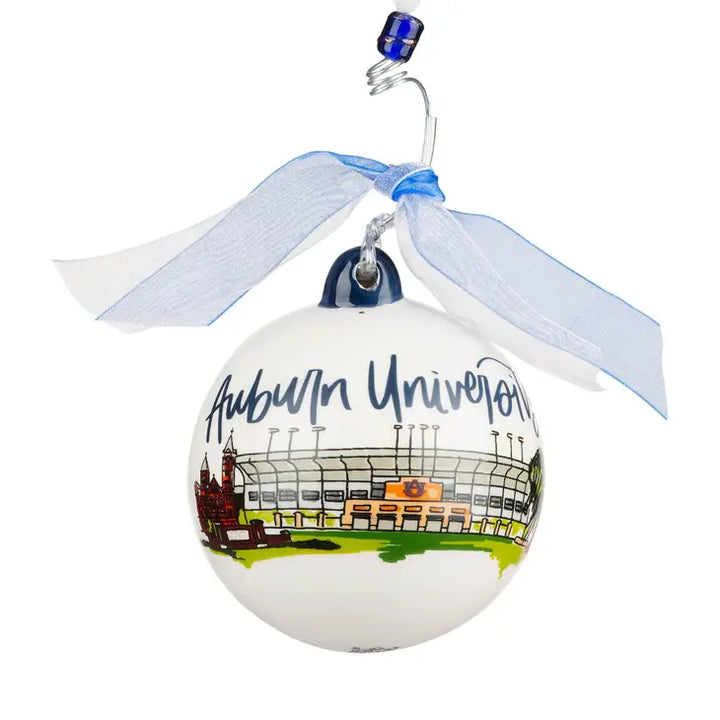 Auburn Landmark Ball Ornament