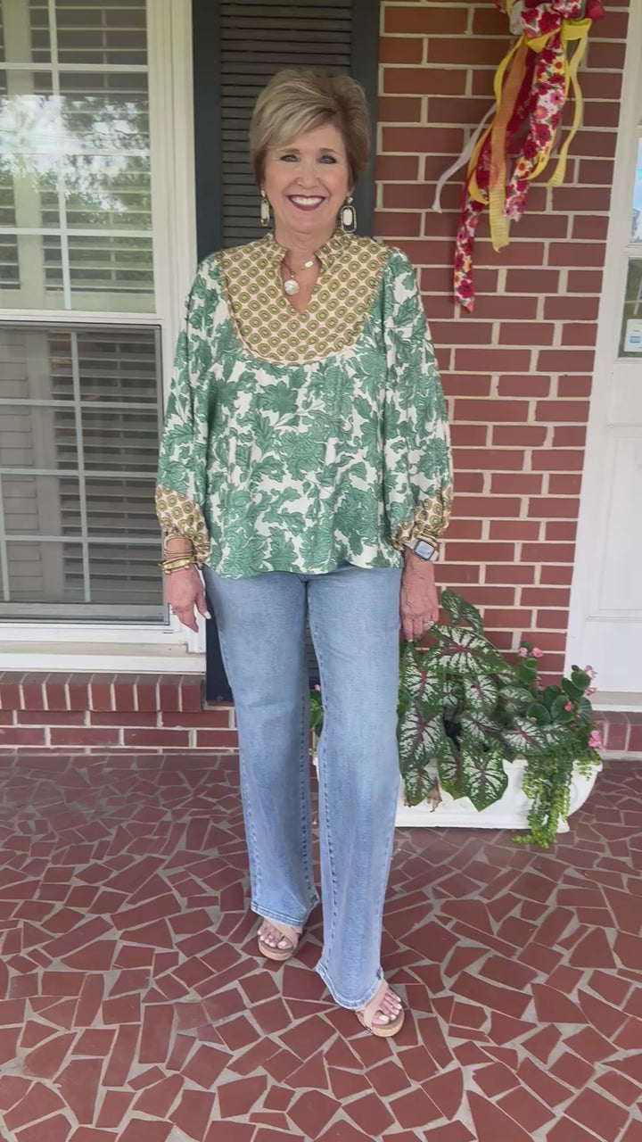 Meadow Mosaic Blouse