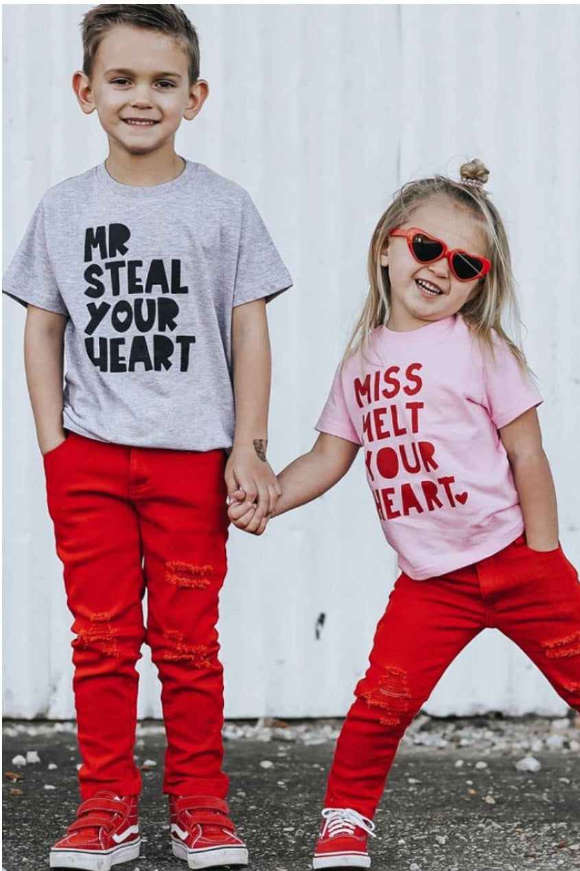 Kids Valentine T Shirt