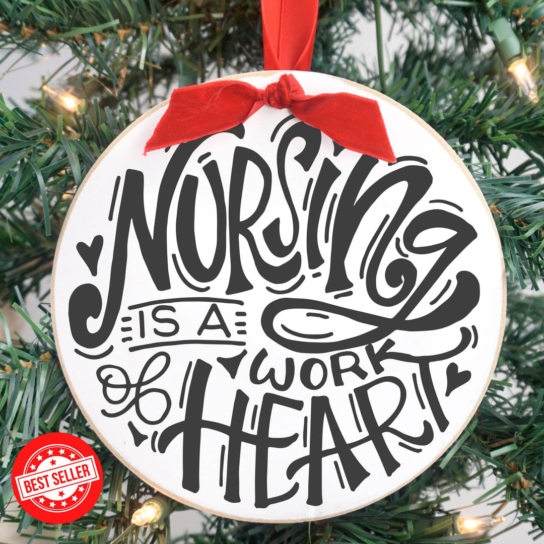 Nursing Gift, Nurses Gift, Gift Giving, Wooden Ornament