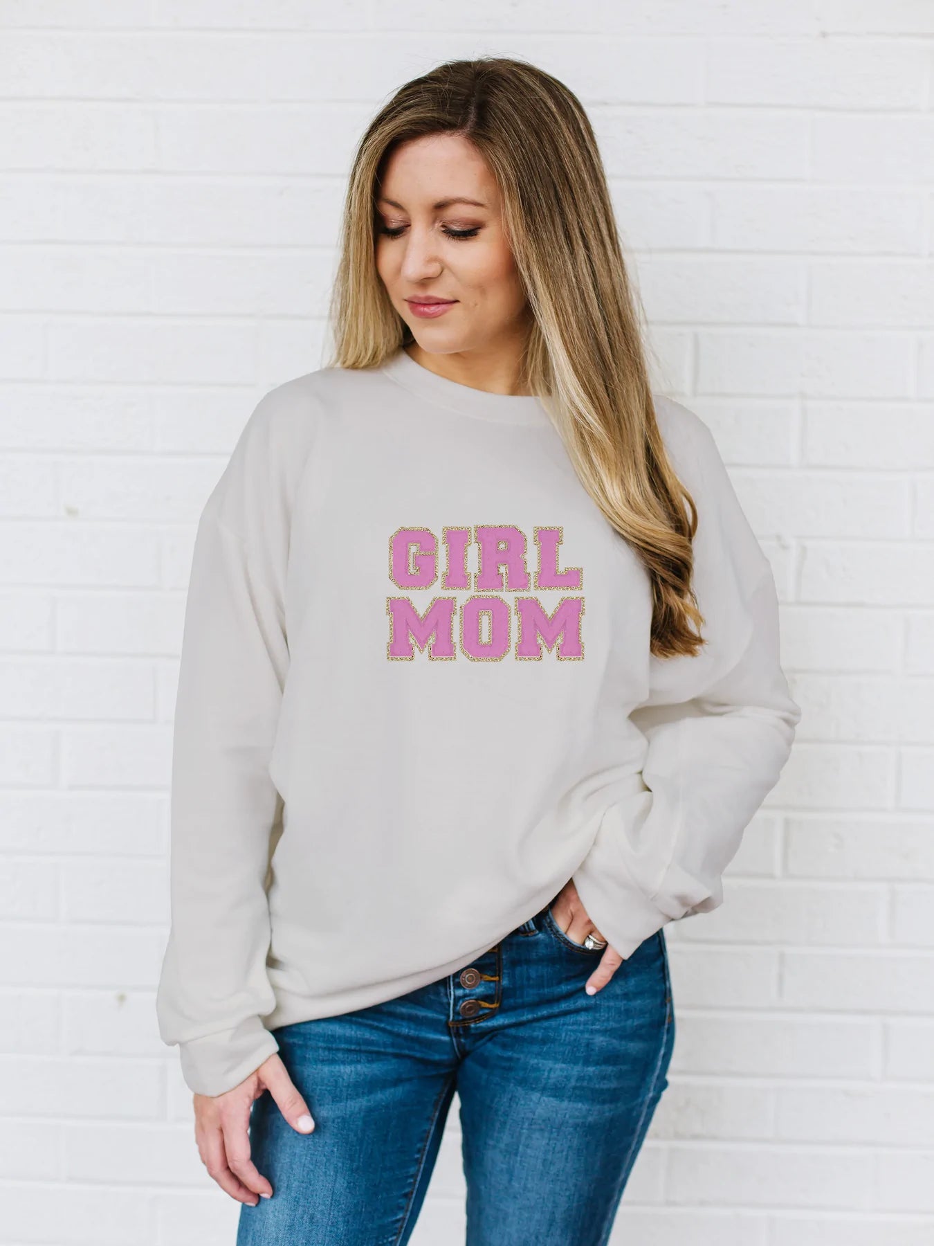 Girl Mom sweatshirt