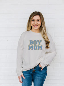 Boy Mom sweatshirt