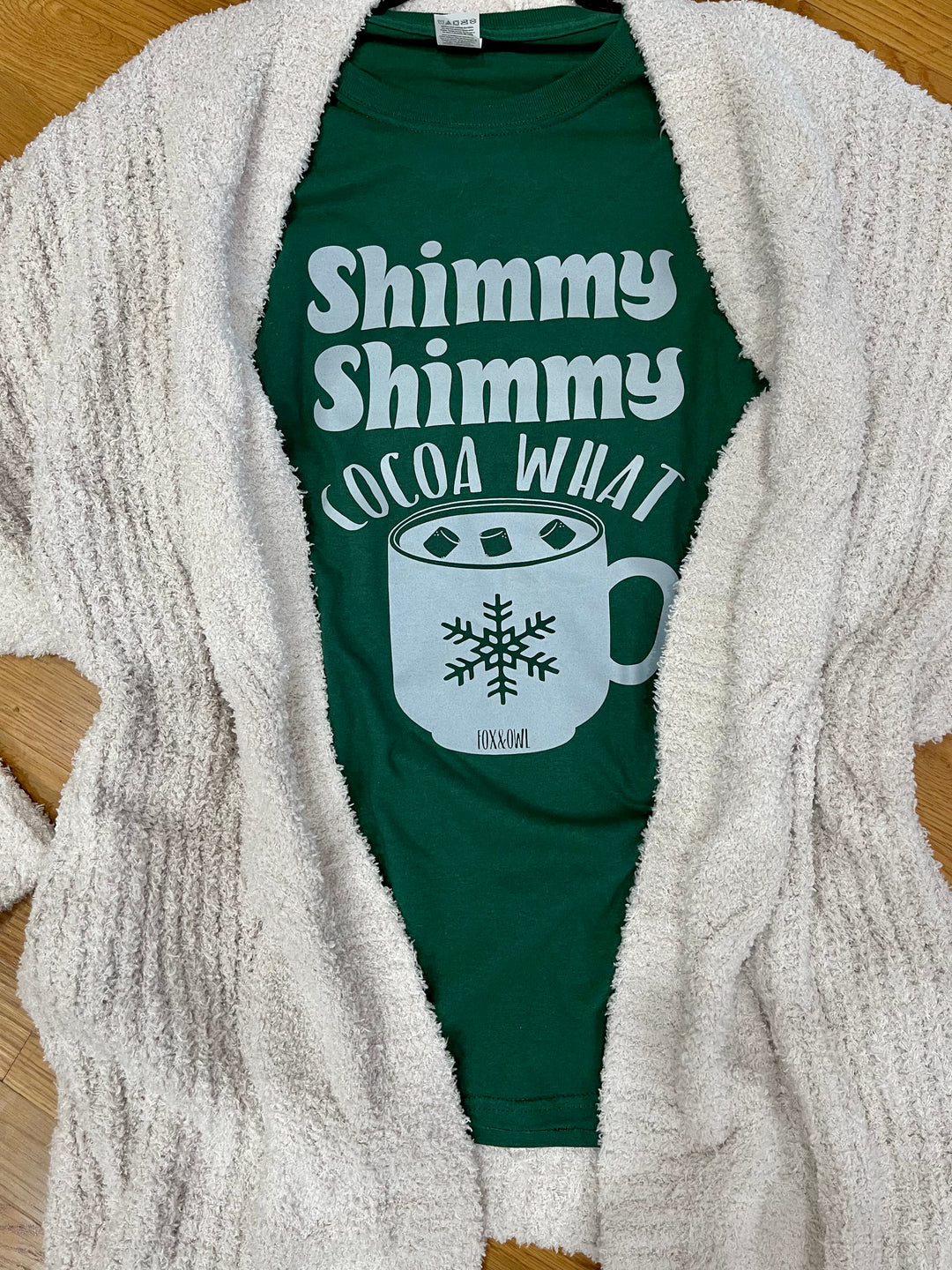 Shimmy shimmy Cocoa What- Long sleeve tee