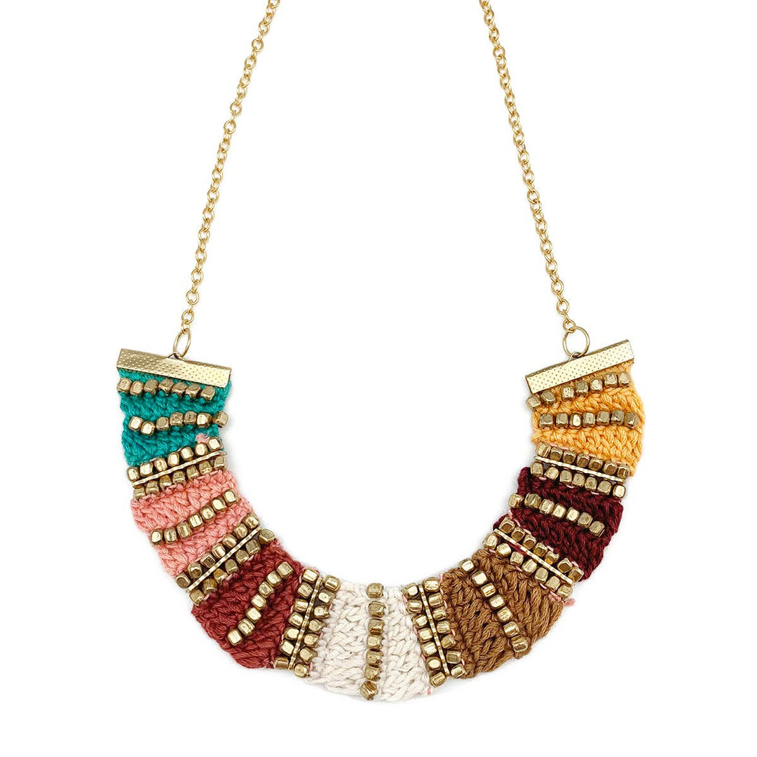 Sachi Warp & Weft Collection Necklace - Collar Necklace