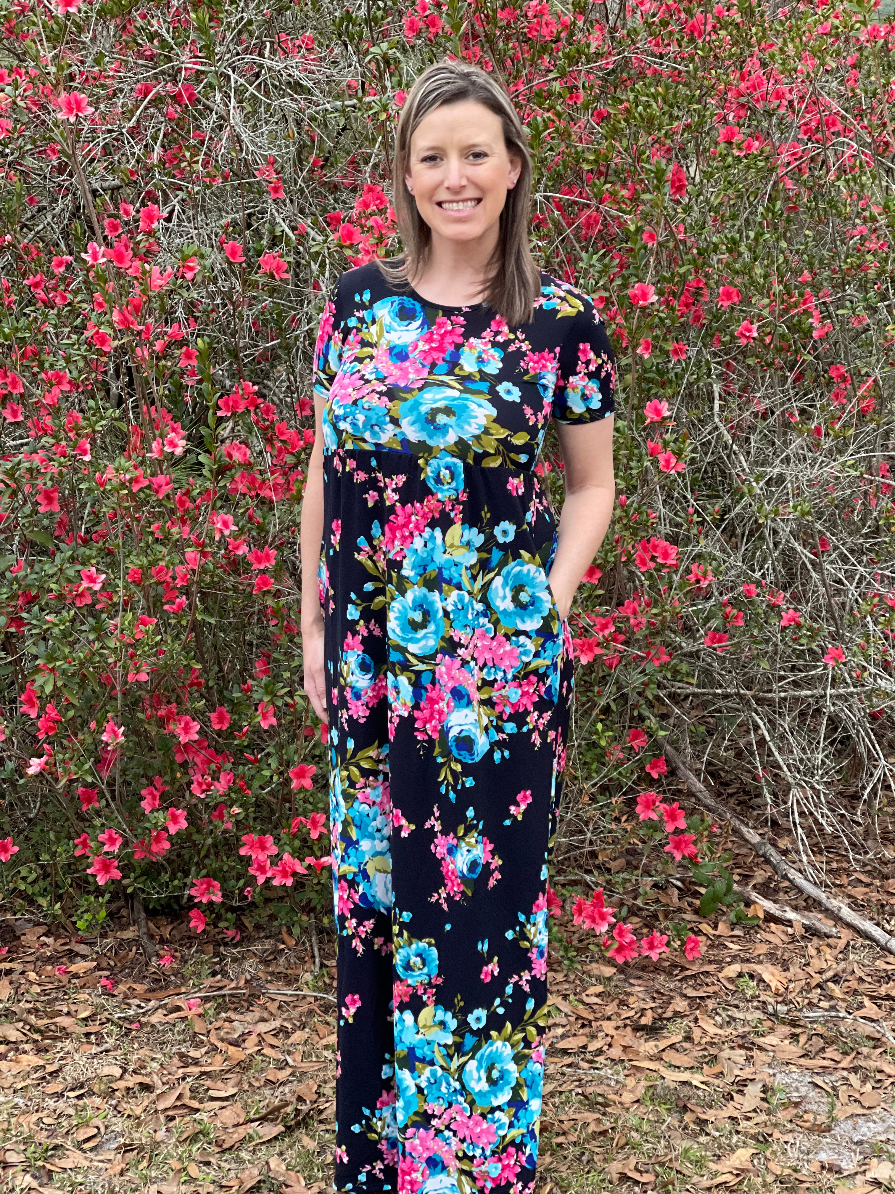 Floral dress with Pockets