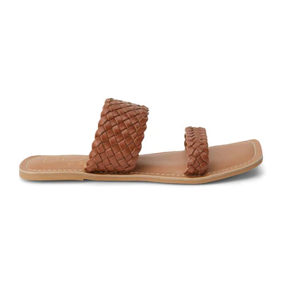Bikini Slide Sandal - Cognac